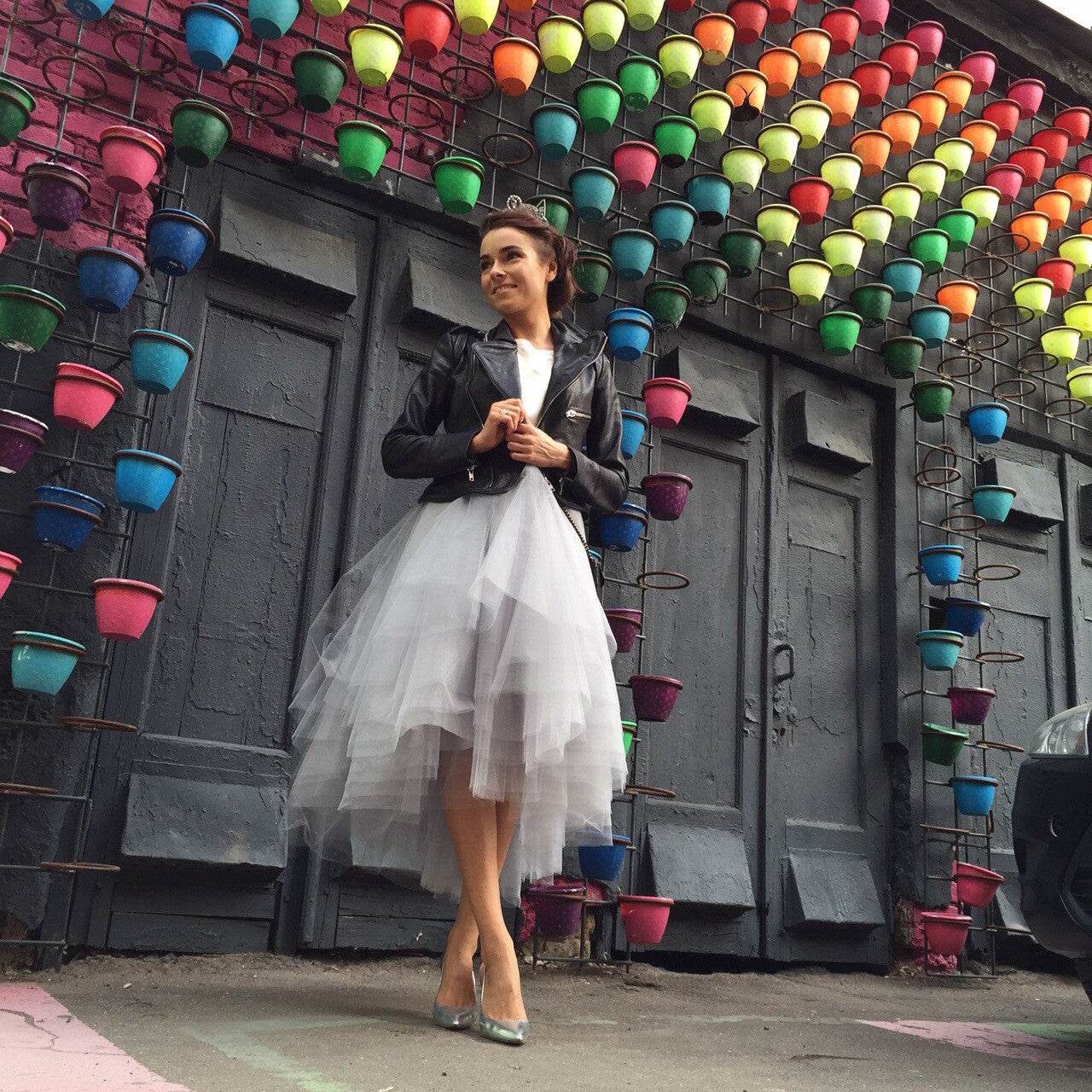 Premium Asymmetric Tulle Skirt - Joycard Concept Store