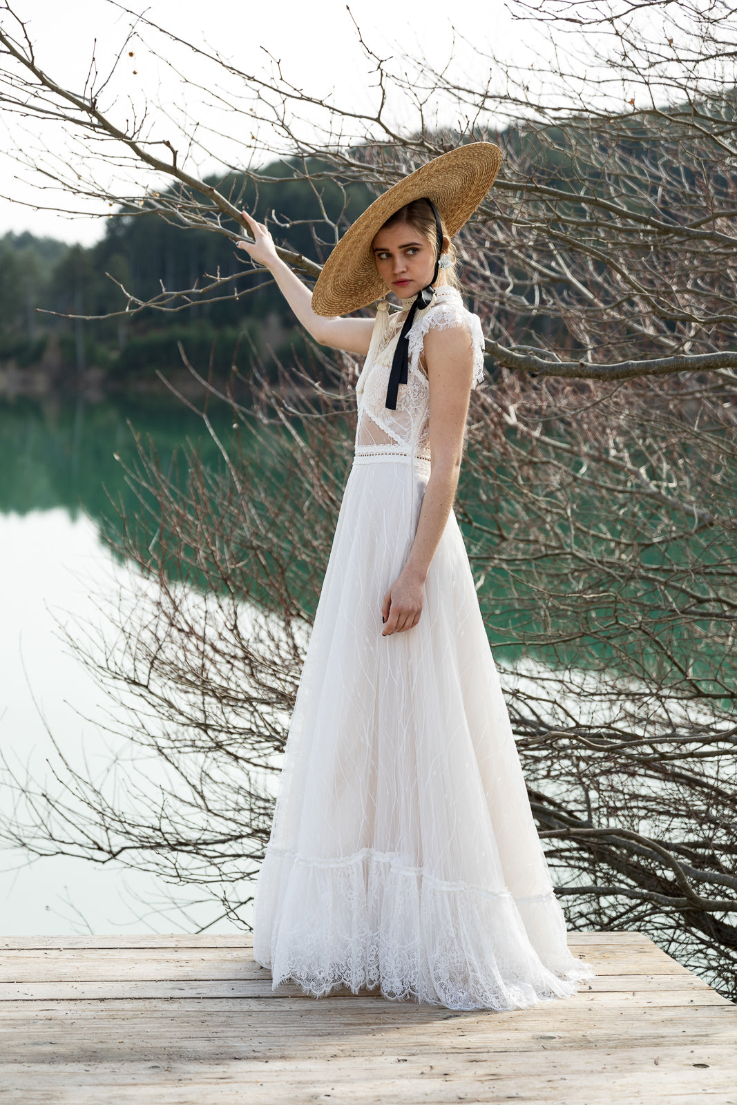 Beatrice Boho Wedding Gown - Joycard Concept Store
