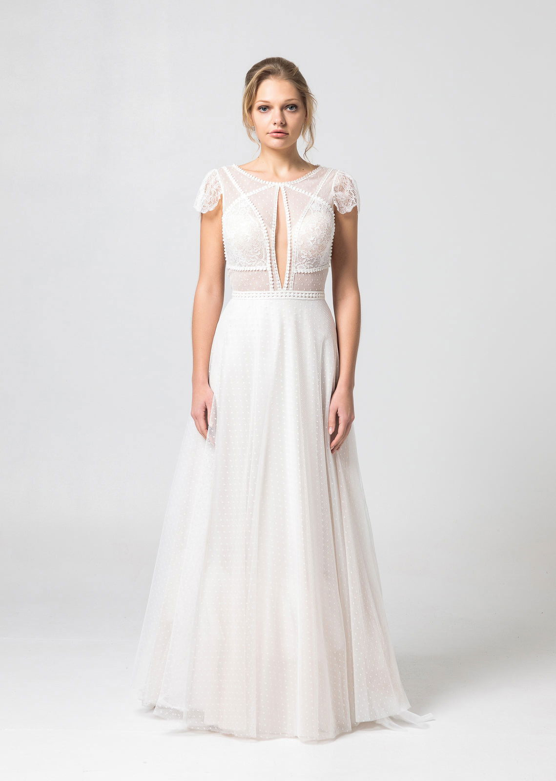 Claudette Boho Wedding Gown - Joycard Concept Store
