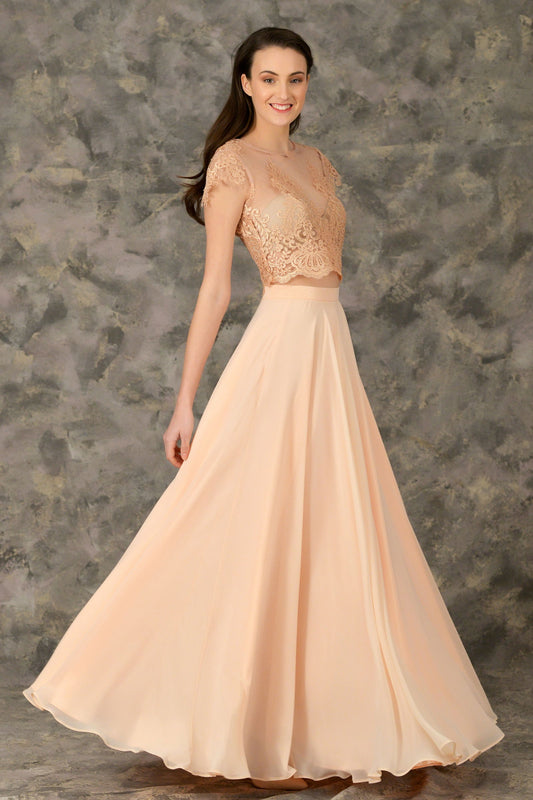 Orange Two-Piece Ensemble - Joycard Concept Store