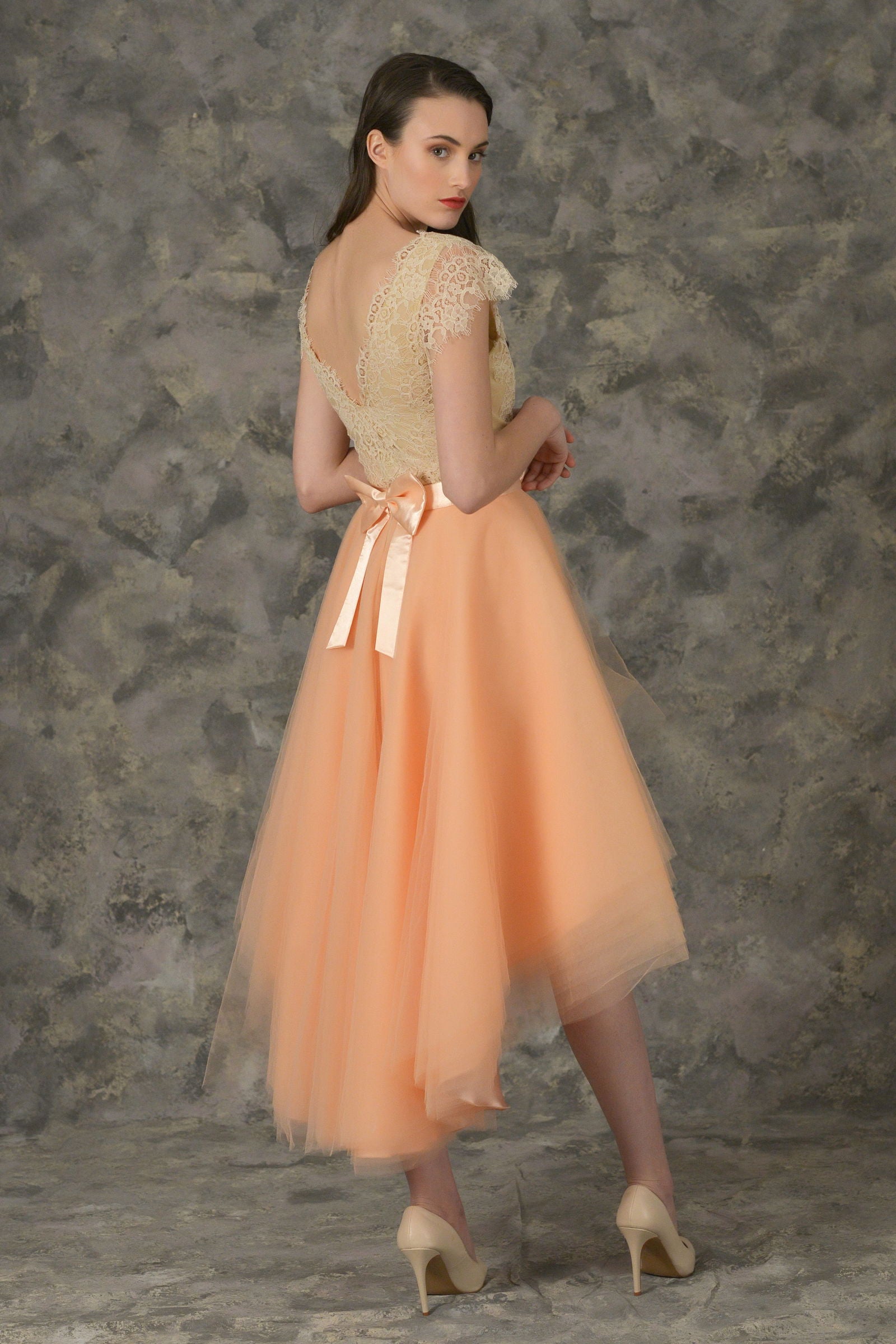Premium Asymmetric Tulle Skirt - Joycard Concept Store