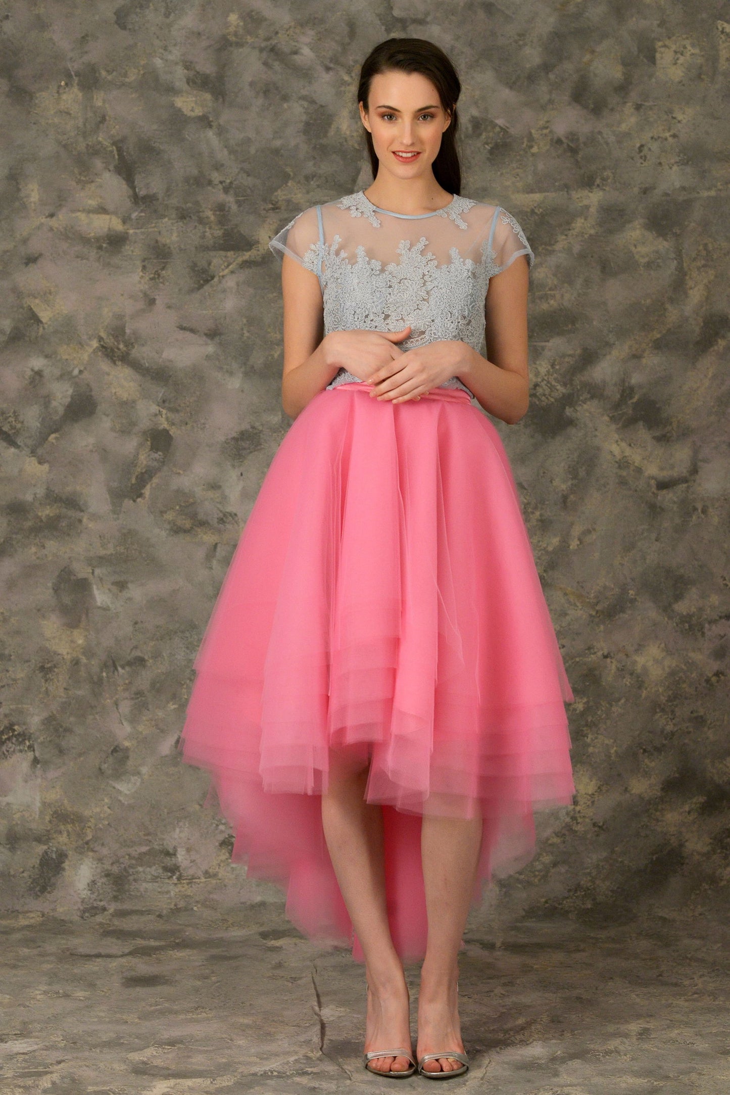 Premium Asymmetric Tulle Skirt - Joycard Concept Store
